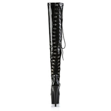 Cargar imagen en el visor de la galería, Tacones Pleaser ADORE-3063 Negro Str Charol