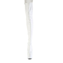 Load image into Gallery viewer, Tacones Pleaser ADORE-3850 Blanco Str. Charol