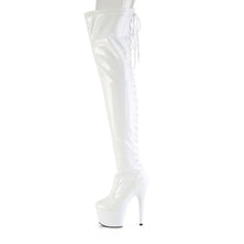 Load image into Gallery viewer, Tacones Pleaser ADORE-3850 Blanco Str. Charol