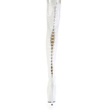 Load image into Gallery viewer, Tacones Pleaser ADORE-3850 Blanco Str. Charol