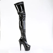 Cargar imagen en el visor de la galería, Tacones Pleaser ADORE-4000 Negro Str. Charol