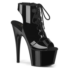 Cargar imagen en el visor de la galería, Tacones Pleaser ADORE-700-20 Negro Charol