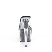 Carregar imagem no visualizador da galeria, Tacones Pleaser ADORE-701CG Transparente Negro Confetti