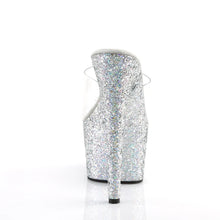Carregar imagem no visualizador da galeria, Tacones Pleaser ADORE-701LG Transparente Plata Gltr