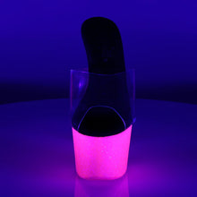 Carregar imagem no visualizador da galeria, Tacones Pleaser ADORE-701UVG Transparente Neon H.