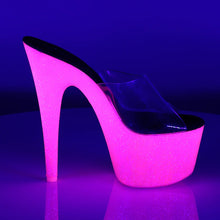 Carregar imagem no visualizador da galeria, Tacones Pleaser ADORE-701UVG Transparente Neon H.