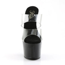 Cargar imagen en el visor de la galería, Tacones Pleaser ADORE-702 Transparente Negro