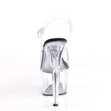 Cargar imagen en el visor de la galería, Tacones Pleaser ADORE-708 Transparente Negro