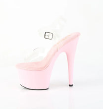 Carregar imagem no visualizador da galeria, Tacones Pleaser ADORE-708 Transparente B. Rosa