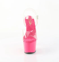 Cargar imagen en el visor de la galería, Tacones Pleaser ADORE-708 Transparente H. Rosa