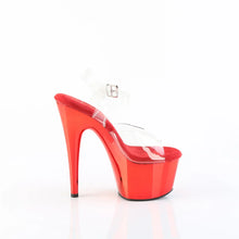 Cargar imagen en el visor de la galería, Tacones Pleaser ADORE-708 Transparente Matching Rojo