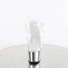 Carregar imagem no visualizador da galeria, Tacones Pleaser ADORE-708 Transparente Matching Plata