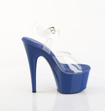 Cargar imagen en el visor de la galería, Tacones Pleaser ADORE-708 Transparente Royal Azul