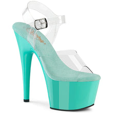 Load image into Gallery viewer, Tacones Pleaser ADORE-708 Transparente Aguamarina