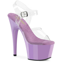 Cargar imagen en el visor de la galería, Tacones Pleaser ADORE-708 Transparente Lavanda