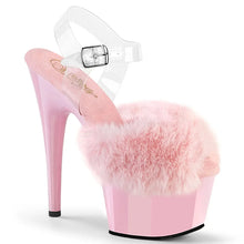 Carregar imagem no visualizador da galeria, Sandália Pleaser ADORE-708FUR 7" com Peluche – Pole Exotic