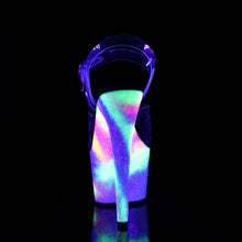 Carregar imagem no visualizador da galeria, Tacones Pleaser ADORE-708GXY Transparente Neon Galaxy