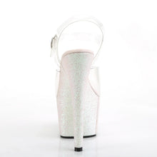 Load image into Gallery viewer, Tacones Pleaser ADORE-708HMG Transparente Opal Purpurina