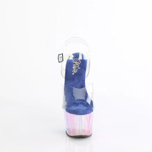Load image into Gallery viewer, Tacones Pleaser ADORE-708HT Transparente Azul Tinted