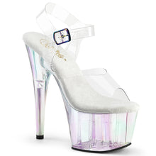 Cargar imagen en el visor de la galería, Tacones Pleaser ADORE-708HT Transparente Holo Tinted