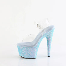 Carregar imagem no visualizador da galeria, Tacones Pleaser ADORE-708LG Transparente B. Azul