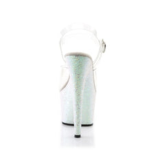 Load image into Gallery viewer, Tacones Pleaser ADORE-708LG Transparente Opal Purpurina