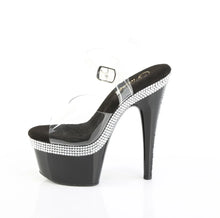 Load image into Gallery viewer, Tacones Pleaser ADORE-708MLS Transparente Negro
