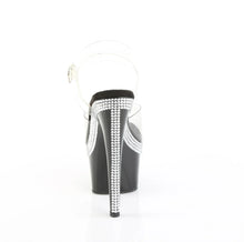 Load image into Gallery viewer, Tacones Pleaser ADORE-708MLS Transparente Negro