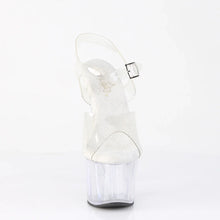 Cargar imagen en el visor de la galería, Tacones Pleaser ADORE-708MMG Transparente