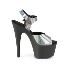 Cargar imagen en el visor de la galería, Tacones Pleaser ADORE-708N-DT Pewter Hologram Negro