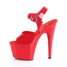 Cargar imagen en el visor de la galería, Tacones Pleaser ADORE-708N Rojo (jelly Like)