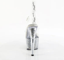 Cargar imagen en el visor de la galería, Tacones Pleaser ADORE-708PREM-RSI Transparente Plata