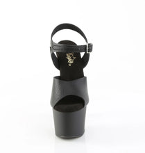 Load image into Gallery viewer, Tacones Pleaser ADORE-708UL Negro Piel Sintética