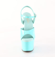 Cargar imagen en el visor de la galería, Tacones Pleaser ADORE-709 - Aqua charol / Aqua