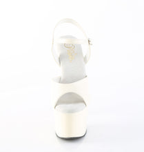 Cargar imagen en el visor de la galería, Tacones Pleaser ADORE-709 - Blanco roto piel sintética / Blanco roto mate