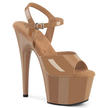 Cargar imagen en el visor de la galería, Tacones Pleaser ADORE-709 - Toffee charol / Toffee