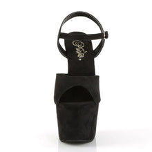 Carregar imagem no visualizador da galeria, Tacones Pleaser ADORE-709FS Negro Faux Suede