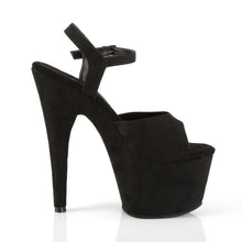 Carregar imagem no visualizador da galeria, Tacones Pleaser ADORE-709FS Negro Faux Suede