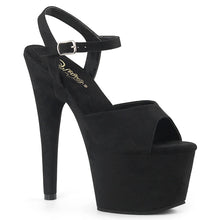 Carregar imagem no visualizador da galeria, Tacones Pleaser ADORE-709FS Negro Faux Suede