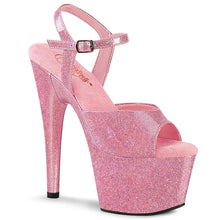 Cargar imagen en el visor de la galería, Tacones Pleaser ADORE-709GP B. Rosa Purpurina