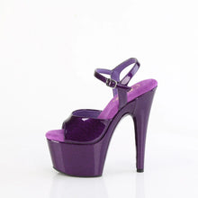 Cargar imagen en el visor de la galería, Tacones Pleaser ADORE-709GP Morado Purpurina Charol