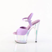 Cargar imagen en el visor de la galería, Tacones Pleaser ADORE-709HT Lavanda Holo Tinted