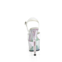 Cargar imagen en el visor de la galería, Tacones Pleaser ADORE-709HT Blanco Holo Tinted
