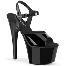 Cargar imagen en el visor de la galería, Tacones Pleaser ADORE-709WR - Negro Charol