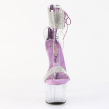 Cargar imagen en el visor de la galería, Tacones Pleaser ADORE-727RS - Transparente-lavanda / Transparente