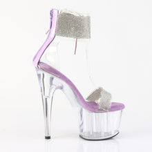 Cargar imagen en el visor de la galería, Tacones Pleaser ADORE-727RS - Transparente-lavanda / Transparente