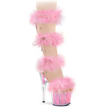 Cargar imagen en el visor de la galería, Tacones Pleaser ADORE-728F Transparente B. Rosa