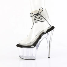 Carregar imagem no visualizador da galeria, Tacones Pleaser ADORE-791-2RS Transparente Negro