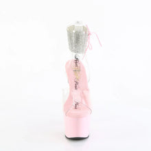 Cargar imagen en el visor de la galería, Tacones Pleaser ADORE-791-2RS Transparente B. Rosa