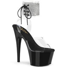 Load image into Gallery viewer, Tacones Pleaser ADORE-791-2RS Transparente Negro